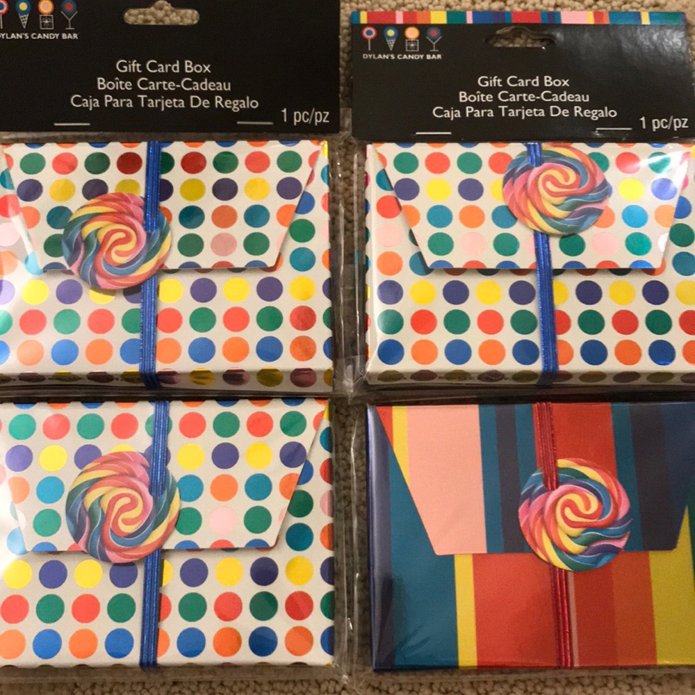 Dylan’s Candy Bar Gift Card Box set of 4